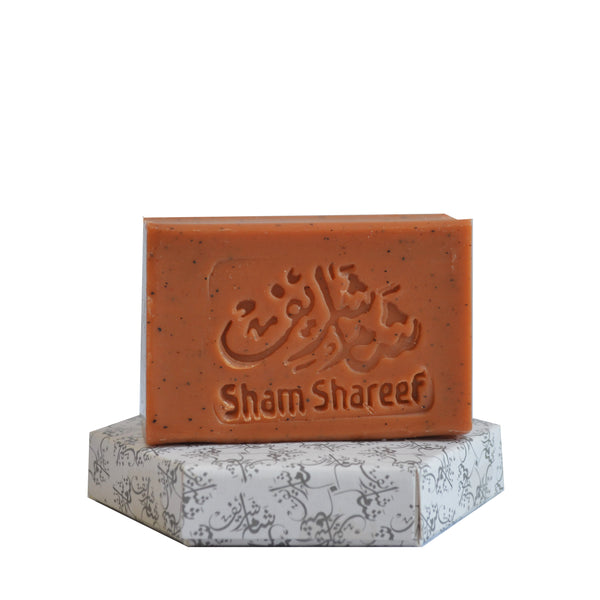 Papaya and Green Tea Soap by Sham Shareef | صابون البابايا والشاي الأخضر من شام شريف